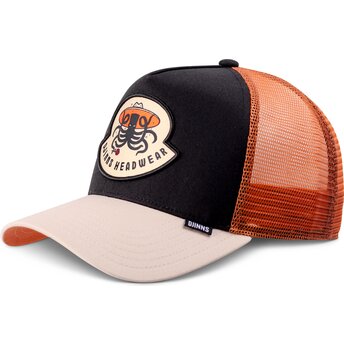 Šiltovka zaoblená čierna snapback HFT Rose Kraken Djinns