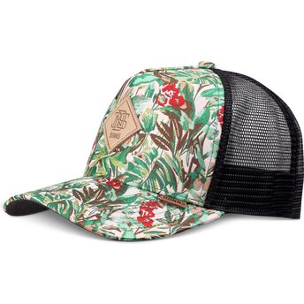 Šiltovka zaoblená zelená snapback HFT Woven Jungle Djinns