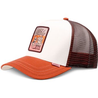 Šiltovka zaoblená hnedá snapback HFT LSCC Funky Patch Djinns