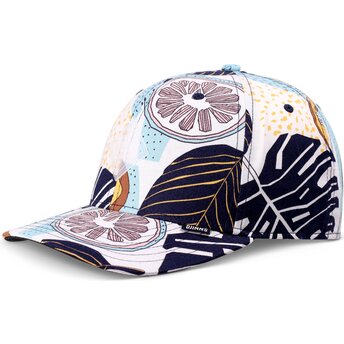 Šiltovka zaoblená modrá snapback TrueFit Aloha Blue Djinns