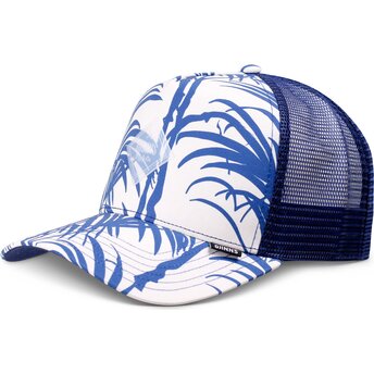Šiltovka zaoblená modrá snapback HFT Allover Palm Djinns