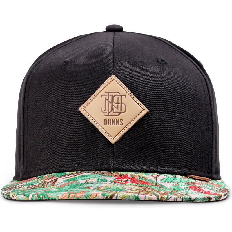 siltovka-rovna-cierna-snapback-woven-jungle-rev-djinns