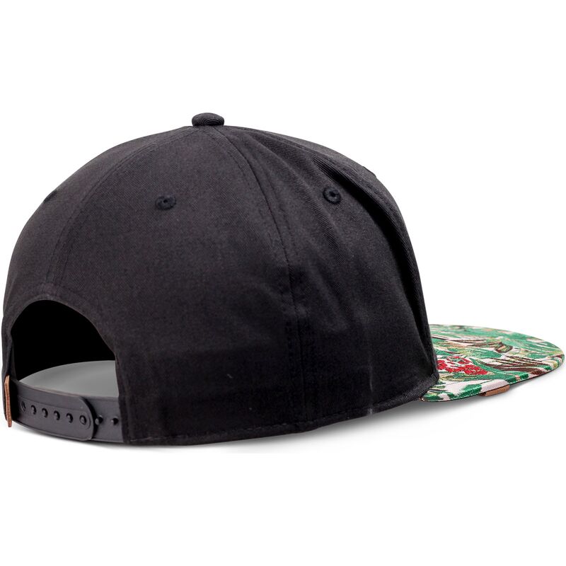 siltovka-rovna-cierna-snapback-woven-jungle-rev-djinns