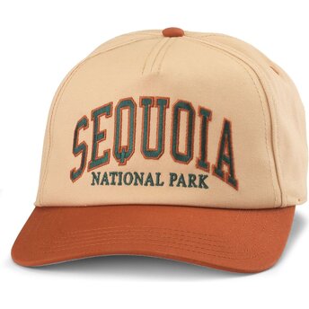 Šiltovka zaoblená hnedá snapback Roscoe Sequoia National Park American Needle