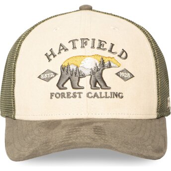 Šiltovka zaoblená zelená snapback SEMI BEA Hatfield