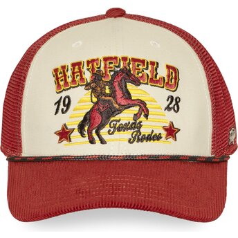 Šiltovka zaoblená červená snapback PCS ROD Hatfield