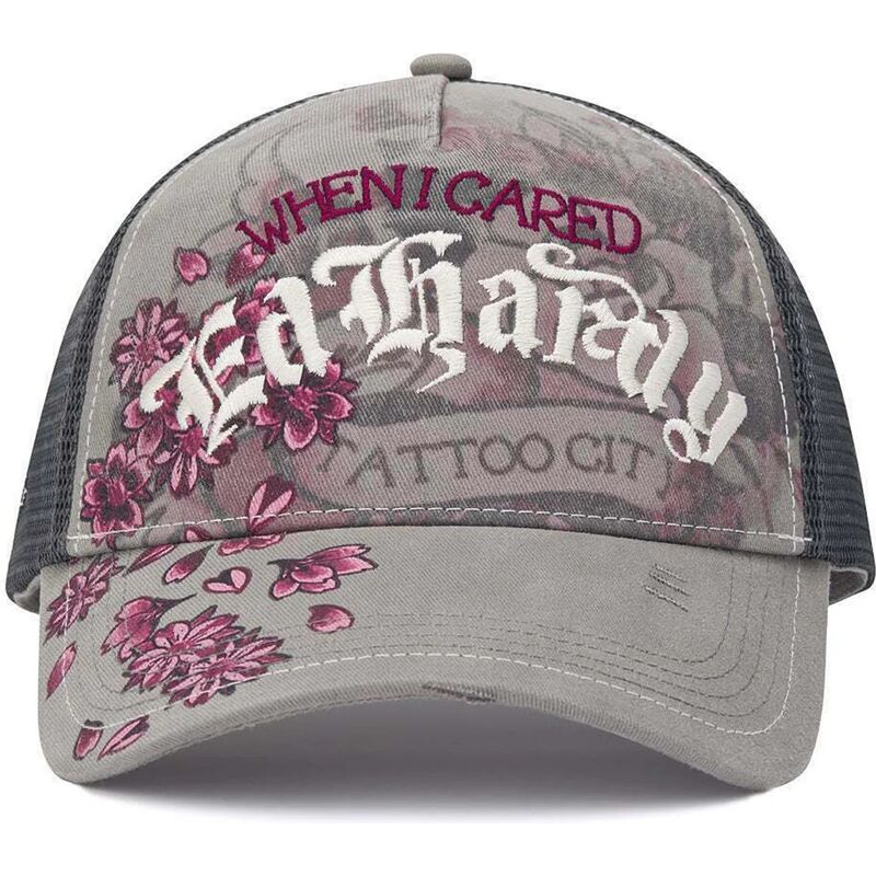 siltovka-zaoblena-siva-snapback-floral-tattoo-city-vintage-wash-ed-hardy siltovka-zaoblena-siva-snapback-floral-tattoo-city-vintage-wash-ed-hardy