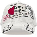 siltovka-zaoblena-biely-snapback-live-fast-love-hard-ed-hardy