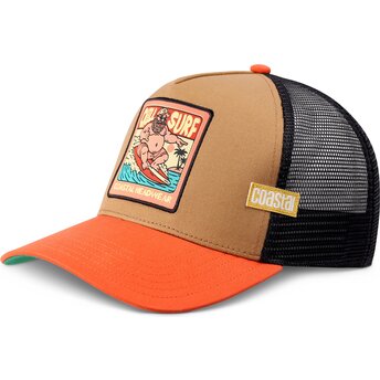 Šiltovka zaoblená hnedá snapback HFT Chill Surf Coastal