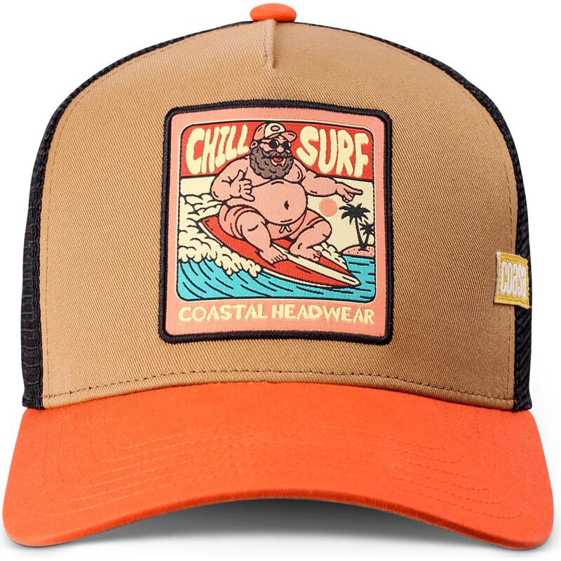 siltovka-zaoblena-hneda-snapback-hft-chill-surf-coastal