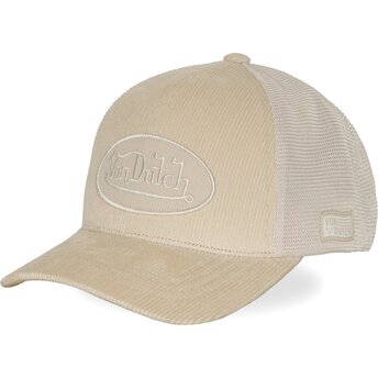 Šiltovka zaoblená krém snapback LOF B48 Von Dutch