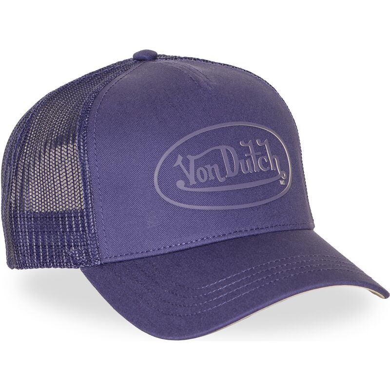 siltovka-zaoblena-fialova-snapback-log22-von-dutch