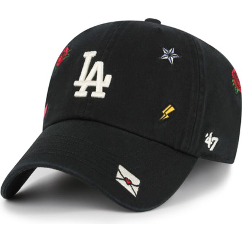 siltovka-zaoblena-cierna-nastavitelny-clean-up-multi-scatter-los-angeles-dodgers-mlb-47-brand
