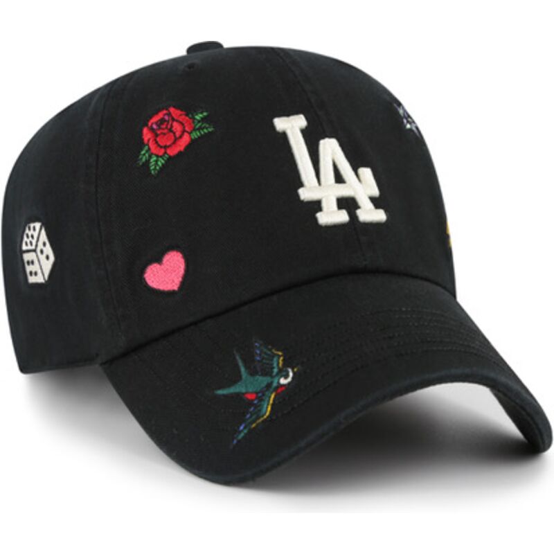 siltovka-zaoblena-cierna-nastavitelny-clean-up-multi-scatter-los-angeles-dodgers-mlb-47-brand