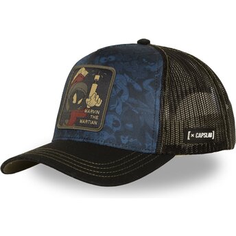 Šiltovka zaoblená tmavomodrá snapback LOO14 MAR Marvin Marťan Looney Tunes Capslab