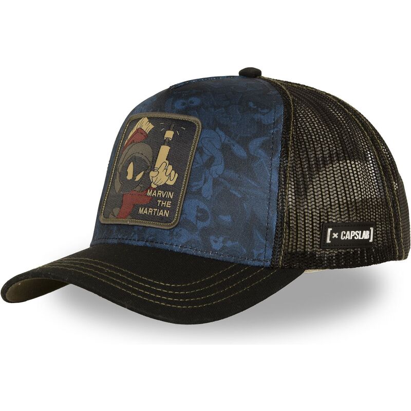 siltovka-zaoblena-tmavomodra-snapback-loo14-mar-marvin-martan-looney-tunes-capslab