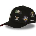 siltovka-zaoblena-cierna-snapback-op8-fla-slamkovy-klobuk-pirati-one-piece-capslab