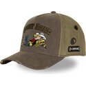 siltovka-zaoblena-hneda-snapback-lck4-luc-lucky-luke-capslab