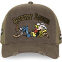 siltovka-zaoblena-hneda-snapback-lck4-luc-lucky-luke-capslab