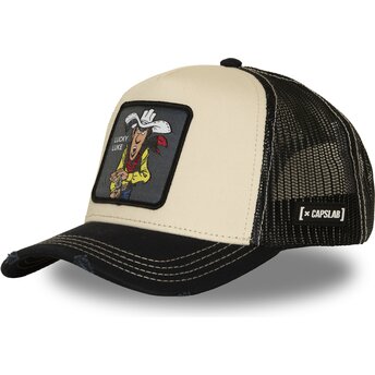 Šiltovka zaoblená béžová snapback LCK4 COW Lucky Luke Capslab