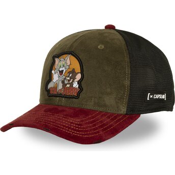 Šiltovka zaoblená viacfarebná snapback TAJ9 TAJ Tom a Jerry Looney Tunes Capslab
