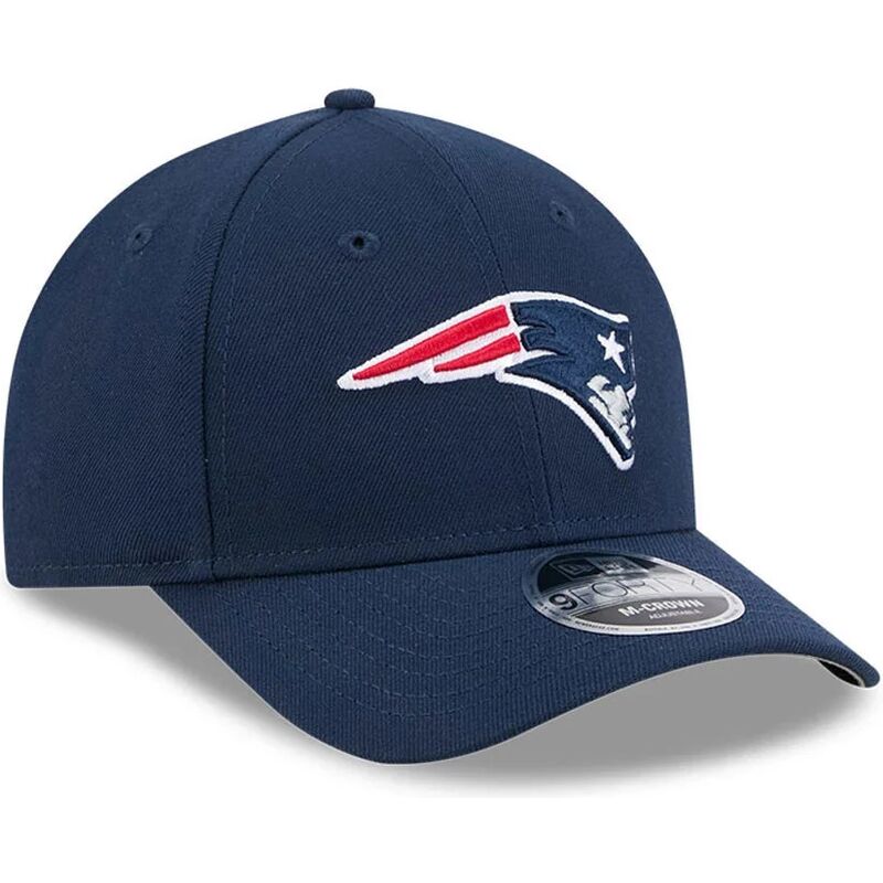 siltovka-zaoblena-tmavomodra-snapback-9forty-m-crown-team-new-england-patriots-nfl-new-era