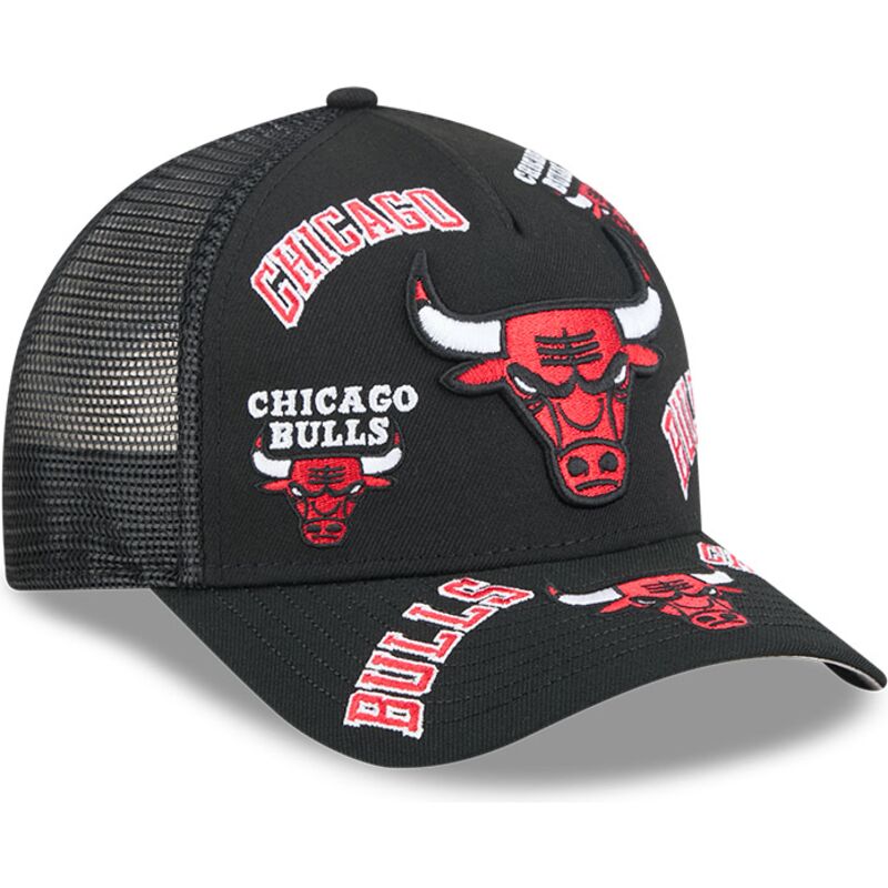siltovka-zaoblena-cierna-snapback-9forty-m-crown-a-frame-all-over-chicago-bulls-nba-new-era