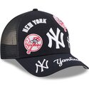 siltovka-zaoblena-tmavomodra-snapback-9forty-m-crown-a-frame-all-over-new-york-yankees-mlb-new-era