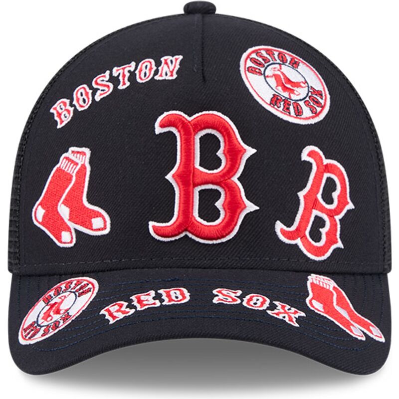 siltovka-zaoblena-tmavomodra-snapback-9forty-m-crown-a-frame-all-over-boston-red-sox-mlb-new-era