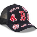 siltovka-zaoblena-tmavomodra-snapback-9forty-m-crown-a-frame-all-over-boston-red-sox-mlb-new-era