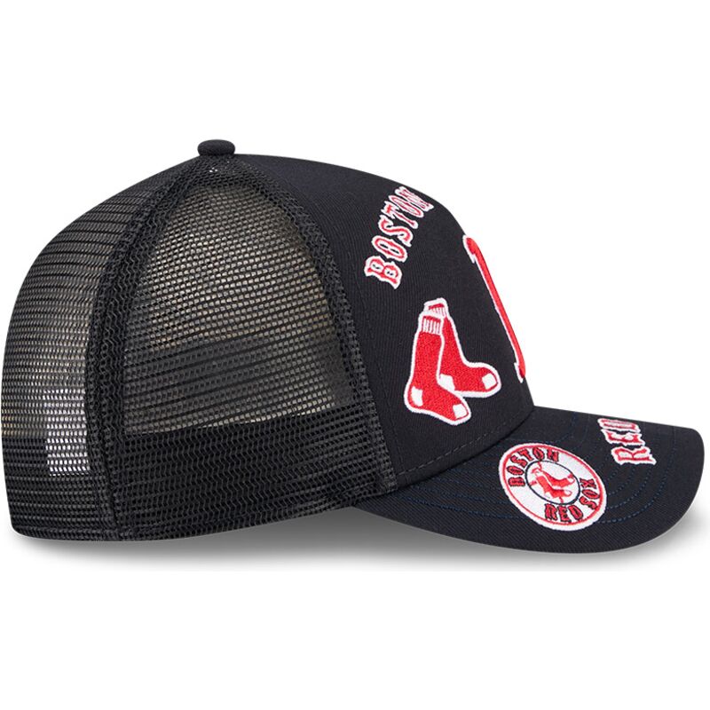 siltovka-zaoblena-tmavomodra-snapback-9forty-m-crown-a-frame-all-over-boston-red-sox-mlb-new-era