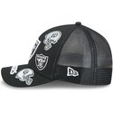 siltovka-zaoblena-cierna-snapback-9forty-m-crown-a-frame-all-over-las-vegas-raiders-nfl-new-era