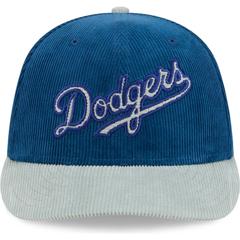 siltovka-zaoblena-modra-snapback-9fifty-9fifity-two-tone-cord-los-angeles-dodgers-mlb-new-era