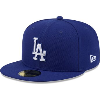Šiltovka rovná modrá upravená 59FIFTY Rhinstone Badge Los Angeles Dodgers MLB New Era