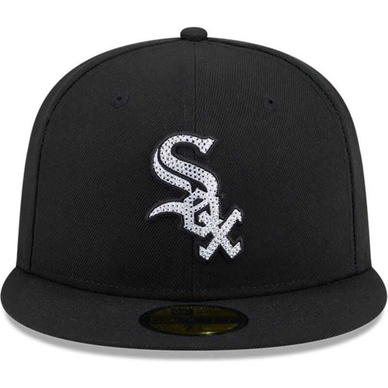 siltovka-rovna-cierna-upravena-59fifty-rhinestone-badge-chicago-white-sox-mlb-new-era