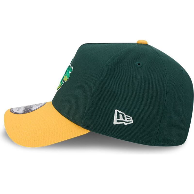 siltovka-zaoblena-zelena-snapback-9forty-a-frame-na-lifestyle-f1-oakland-athletics-mlb-new-era