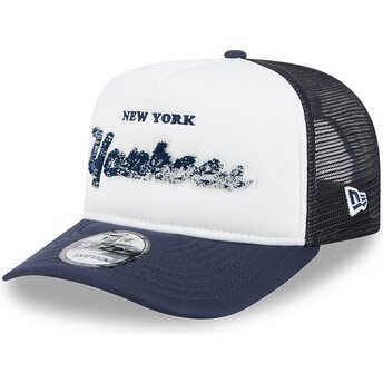 Šiltovka zaoblená tmavomodrá snapback 9FIFTY A Frame NA Lifestyle F1 New York Yankees MLB New Era