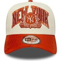 siltovka-zaoblena-bezova-snapback-e-frame-wordmark-suede-new-york-yankees-mlb-new-era