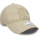 siltovka-zaoblena-bezova-nastavitelny-9twenty-a-frame-melton-luxe-new-york-yankees-mlb-new-era