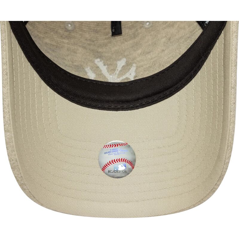siltovka-zaoblena-bezova-nastavitelny-9twenty-a-frame-melton-luxe-new-york-yankees-mlb-new-era