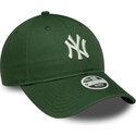 siltovka-zaoblena-zelena-nastavitelny-9twenty-league-essential-midi-new-york-yankees-mlb-new-era