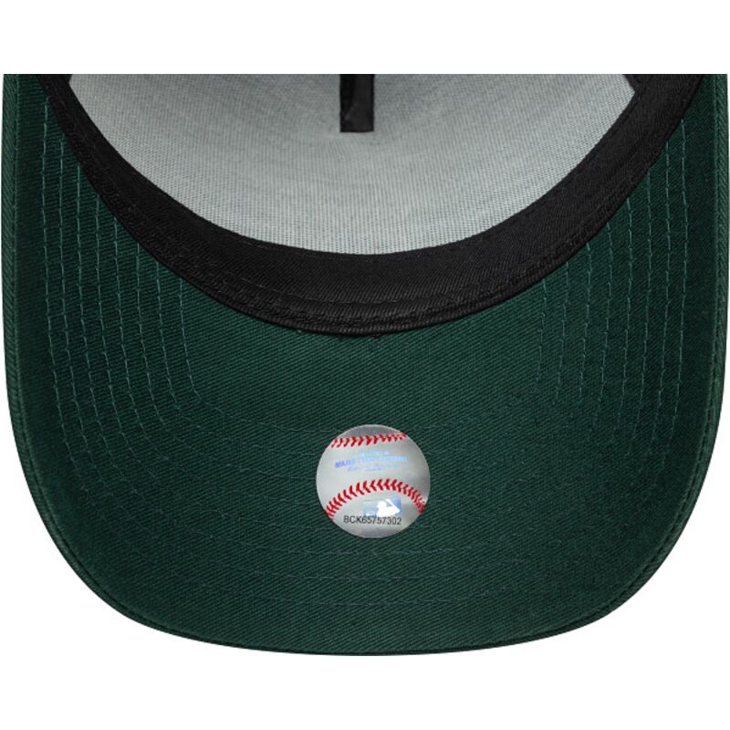 siltovka-zaoblena-zelena-snapback-e-frame-team-outline-new-york-yankees-mlb-new-era