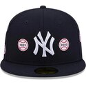siltovka-rovna-tmavomodra-upravena-59fifty-spike-lee-patches-new-york-yankees-mlb-new-era
