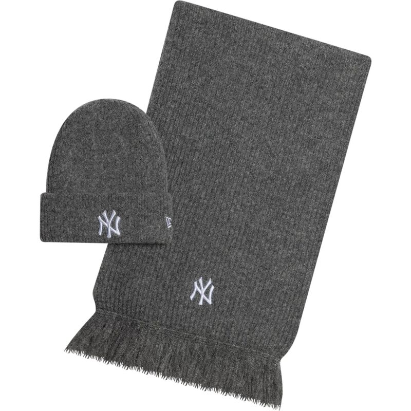 ciapka-siva-bufanda-knit-set-new-york-yankees-mlb-new-era