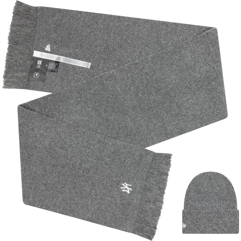 ciapka-siva-bufanda-knit-set-new-york-yankees-mlb-new-era