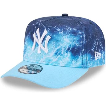 Šiltovka zaoblená modrá snapback 9FIFTY A Frame Deep Water New York Yankees MLB New Era