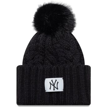Čiapka ježko čierna pre deti Cable New York Yankees MLB New Era
