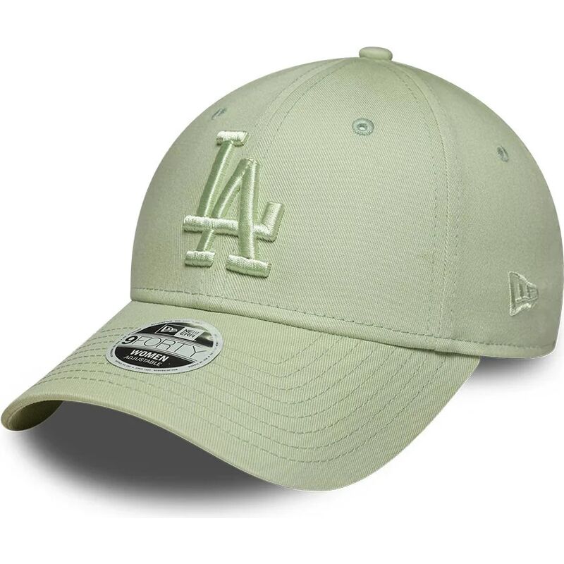 siltovka-zaoblena-zelena-nastavitelny-9forty-league-essential-los-angeles-dodgers-mlb-new-era
