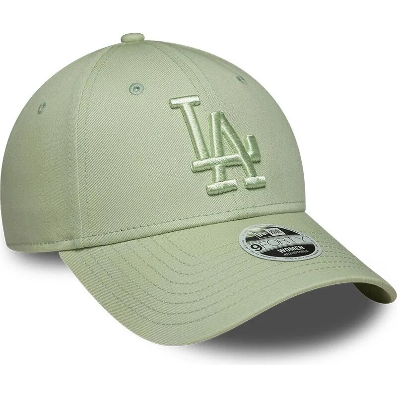 siltovka-zaoblena-zelena-nastavitelny-9forty-league-essential-los-angeles-dodgers-mlb-new-era