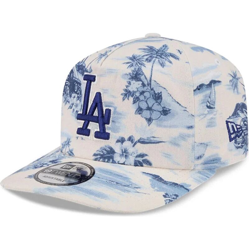siltovka-zaoblena-modra-snapback-19twenty-tropics-los-angeles-dodgers-mlb-new-era